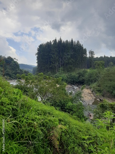 river in the mountains
