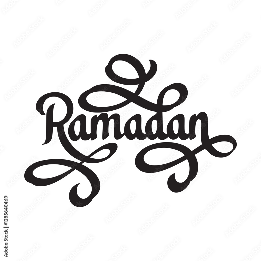 Ramadan Kareem Phrase Lettering Vector 13 Ramadan Kareem Phrase Lettering Vector 13