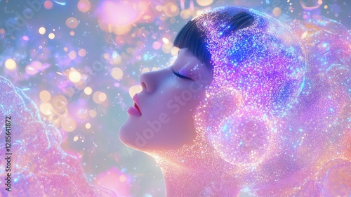 Virtual Idol Design Poster