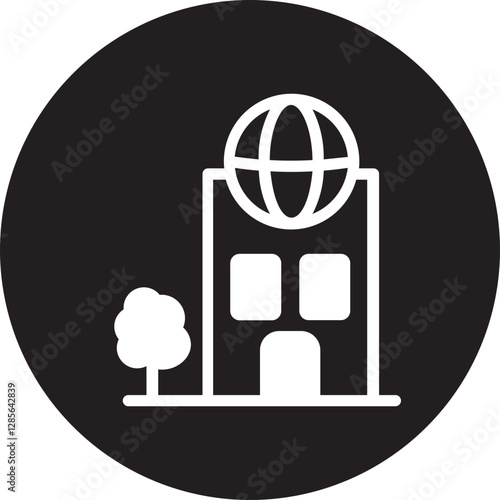 Office  glyph icon