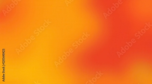 A blurred gradient of orange and red creates a vibrant and warm abstract background.