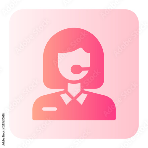 reporter gradient icon