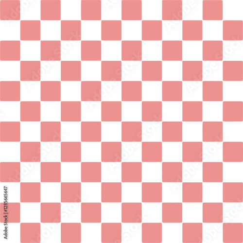 Template Worksheet Decoration Checkerboard Background