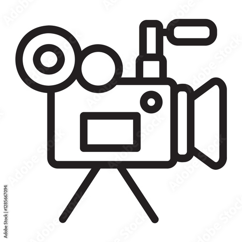 Video Camera line icon