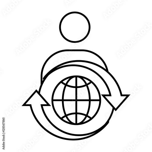 outsourcing icon