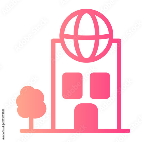 Office  gradient icon