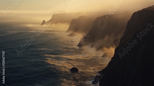 Stunning coastal scenery along Big Sur, California
