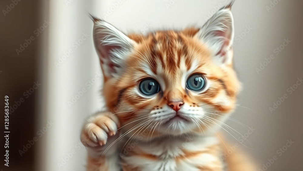 Obraz premium Cute cat pet