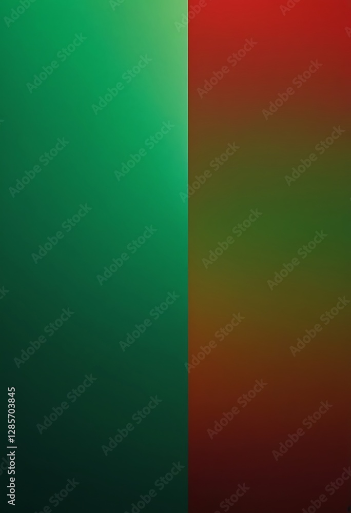 Fototapeta premium soft green and red gradient grainy background,Simple pastel gradient,colours, 2025, abstract background, artistic, blurry, cover, curve, defocused, effect, 56