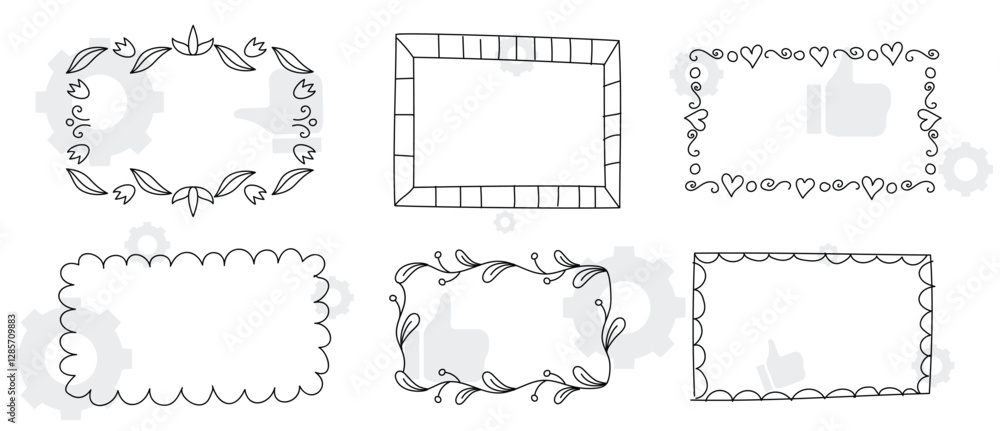 Frame border ornament. Decor line design pattern, flower luxury decoration. Book element, antique ornate classic floral. Elegant baroque label old filigree calligraphy shapes. Vector retro garish card Frame border ornament. Decor line design pattern, flower luxury decoration. Book element, antique ornate classic floral. Elegant baroque label old filigree calligraphy shapes. Vector retro garish card