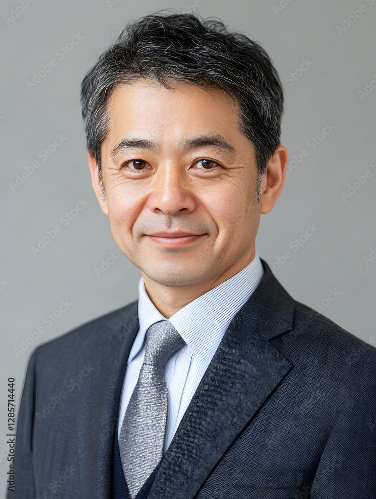 Professional Portrait of a Confident Businessman in Formal Attire : Generative AI Professional Portrait of a Confident Businessman in Formal Attire : Generative AI