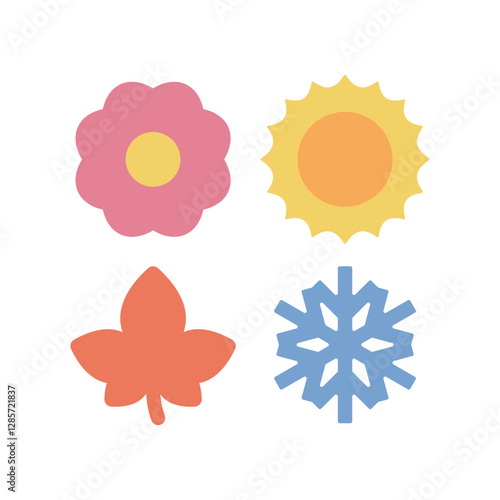 四季のモチーフ