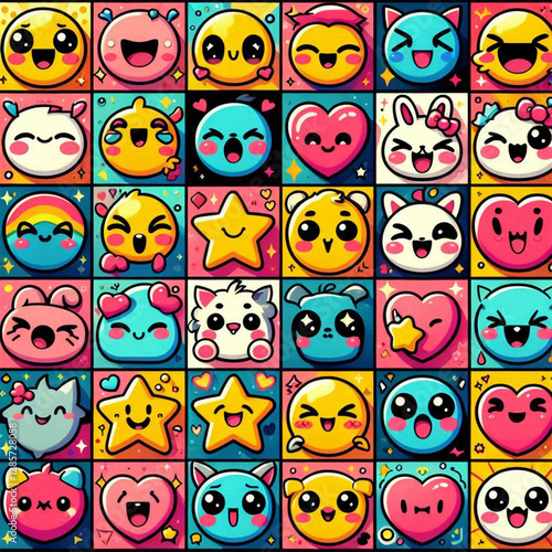 귀여운 캐릭터 일러스트