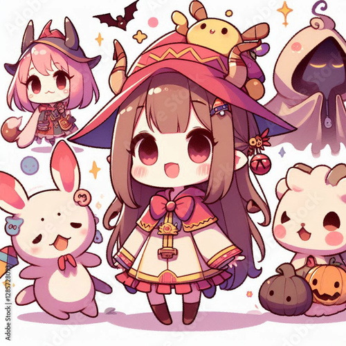 귀여운 캐릭터 일러스트