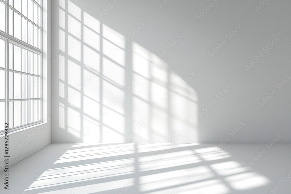 empty room with windows empty room with windows
