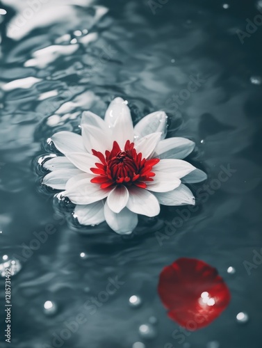 Sakura Flower Bloom in Water