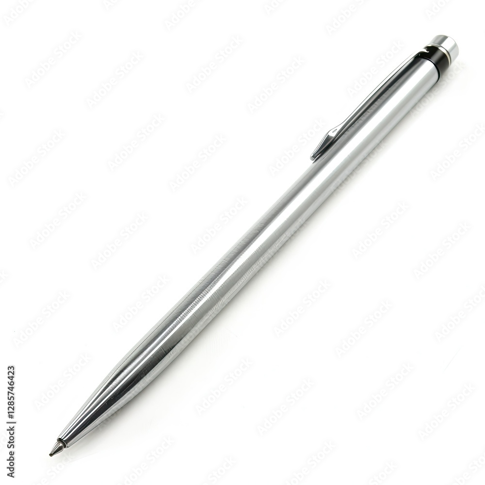 High Definition View of a Photo Pointed, Isolated on a White Background High Definition View of a Photo Pointed, Isolated on a White Background