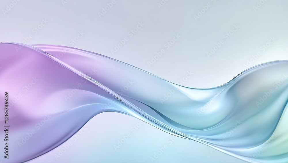 Obraz premium abstract blue wave