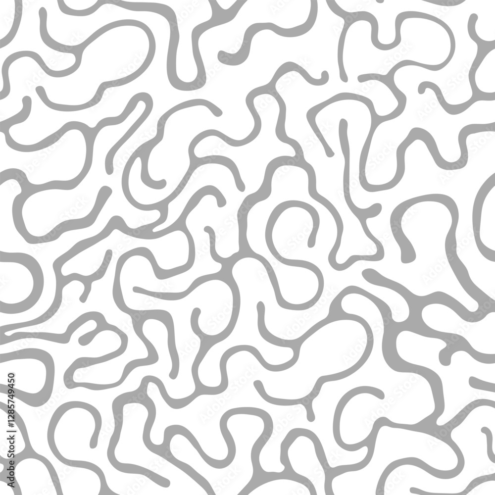Abstract wavy seamless pattern background Abstract wavy seamless pattern background