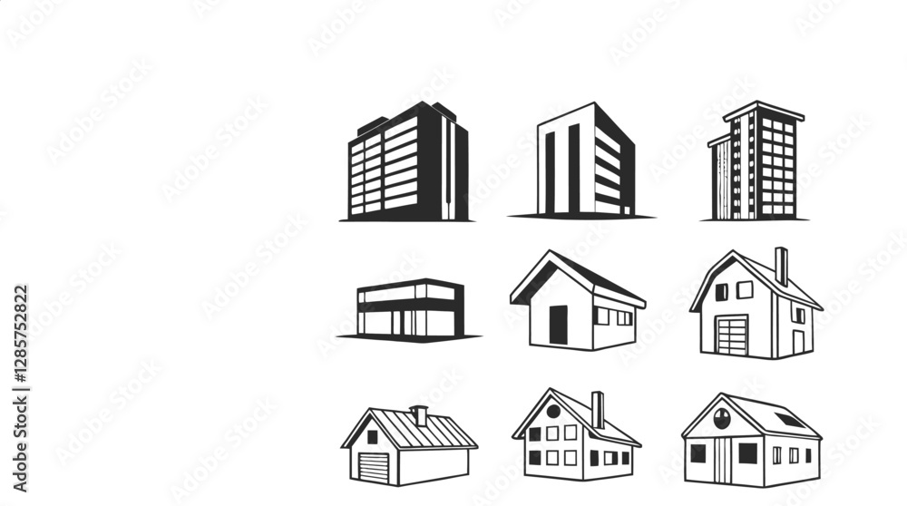 building vector building vector