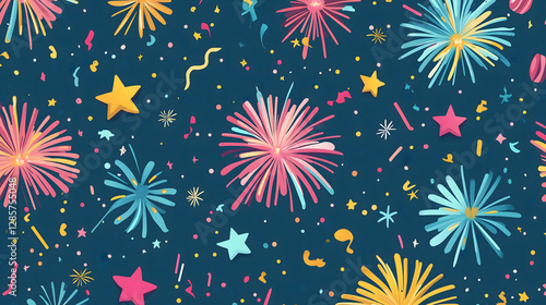 Colorful Festive Celebration Background