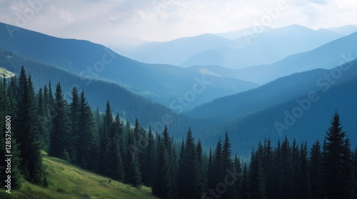 Transalpina, a winding road through the Carpathian Mountains, snakes through thick forests and stunning mountain scenery.
