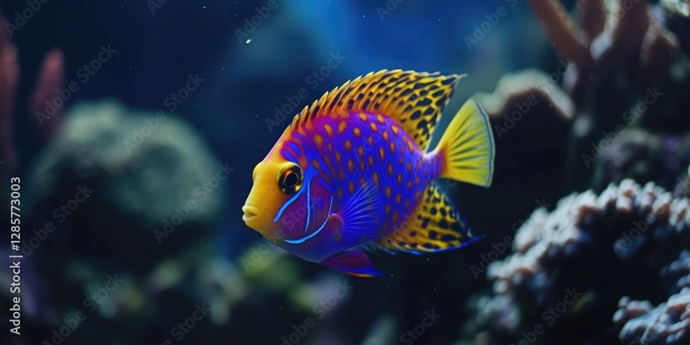 Obraz premium Vibrant Clownfish in Coral