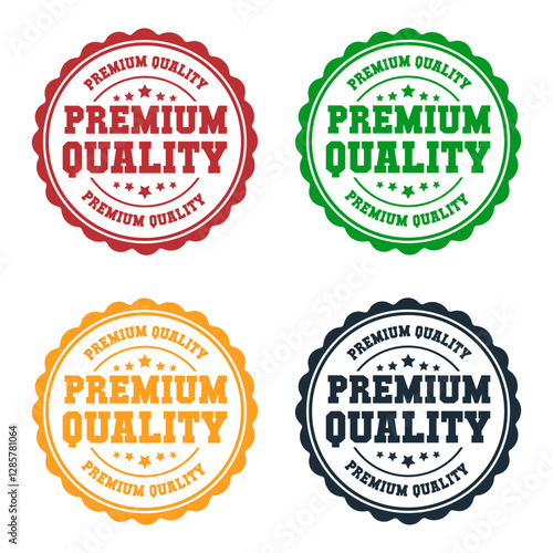 Premium quality rubber stamp seal set