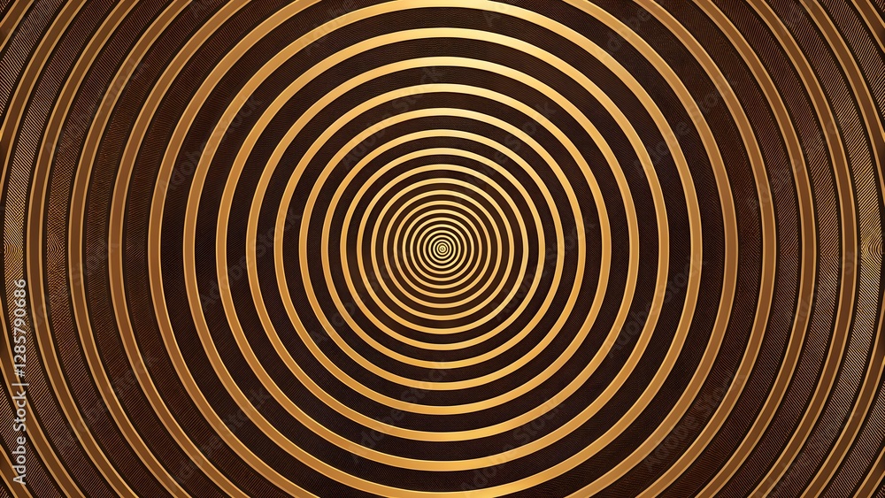Elegant Gold Spiral Pattern with Dark Background for Modern Design Elegant Gold Spiral Pattern with Dark Background for Modern Design