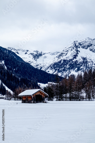 Eine Runde Langlaufen am Langlaufzentrum Rein in Taufers im wunderschönen Reintal - Südtirol - Italien