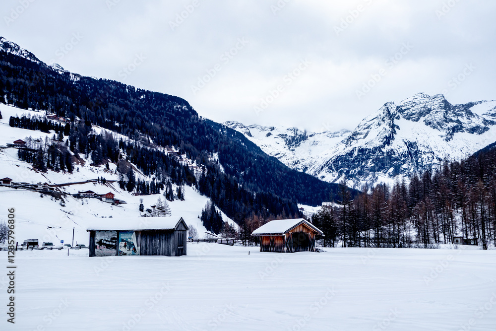 Eine Runde Langlaufen am Langlaufzentrum Rein in Taufers im wunderschönen Reintal - Südtirol - Italien