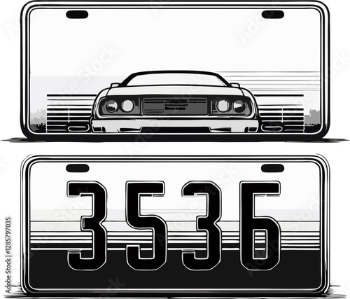 license plate