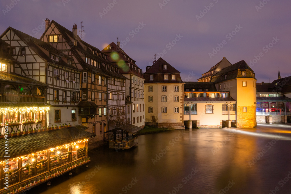 Naklejka premium Views from the city of Colmar, France