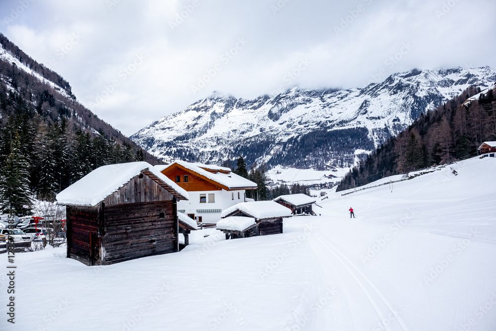 Eine Runde Langlaufen am Langlaufzentrum Rein in Taufers im wunderschönen Reintal - Südtirol - Italien