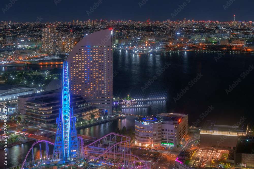 Obraz premium 横浜夜景