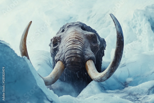 Mammoth Skulls and Tusks