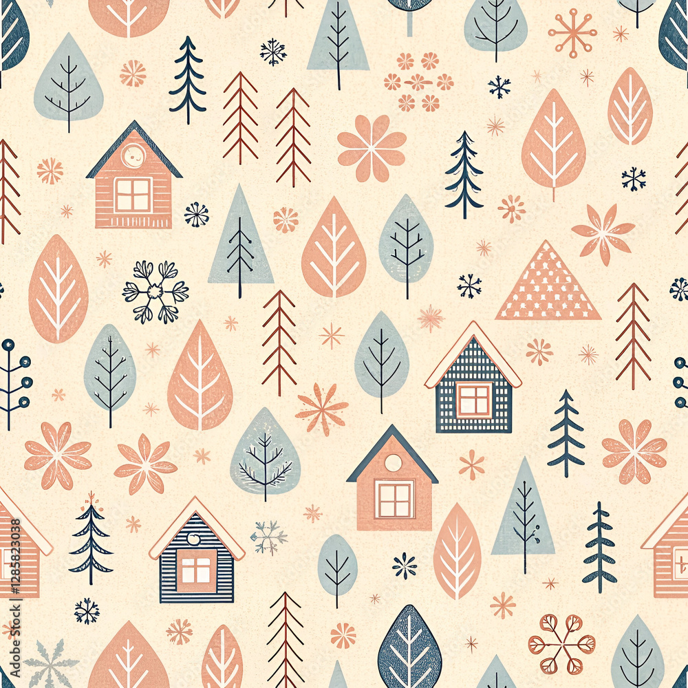 A minimalist Scandinavian abstract design reflecting lagom and hygge. Soft earthy tones, simple Nordic patterns, and natural elements like leaves, waves, and mountains create a sense of balance. A minimalist Scandinavian abstract design reflecting lagom and hygge. Soft earthy tones, simple Nordic patterns, and natural elements like leaves, waves, and mountains create a sense of balance.