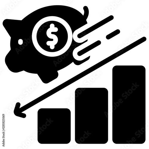 Budget Deficit Icon