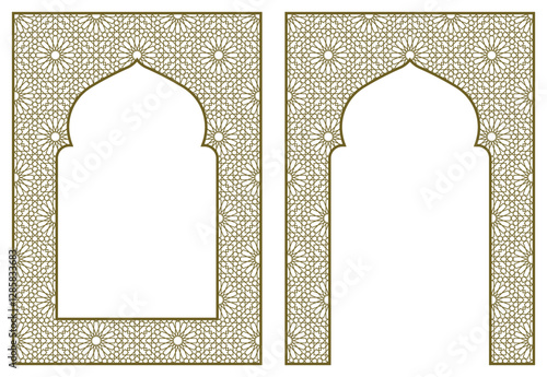 Islamic Arch Frame Design