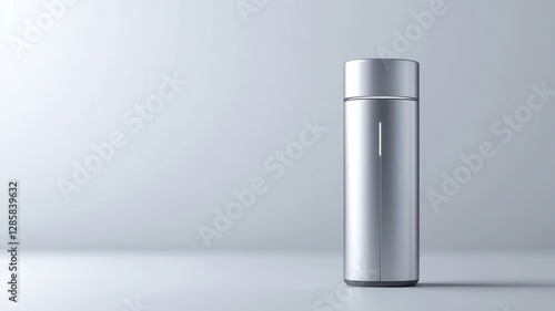 Wallpaper Mural Futuristic product design concept, featuring sleek metallic proportions, minimalist style, and advanced technology aesthetics Torontodigital.ca