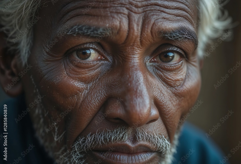 Elderly man with expressive eyes and weathered skin, reflecting wisdom and experience. Elderly man with expressive eyes and weathered skin, reflecting wisdom and experience.