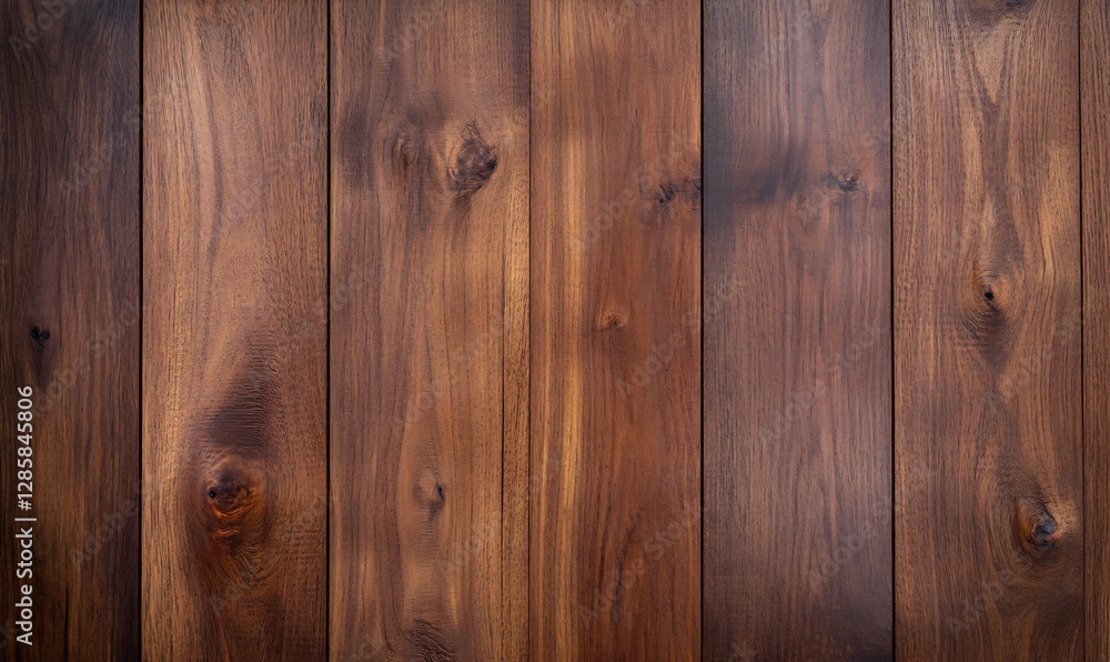Naklejka premium Dark Wooden Plank Wall Texture Background
