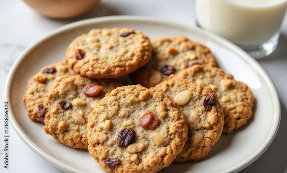 Delicious homemade oatmeal cookies Delicious homemade oatmeal cookies