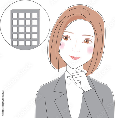 転職を考える女性