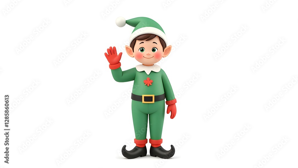 The fantasy adventure of the green-clothed elf The fantasy adventure of the green-clothed elf