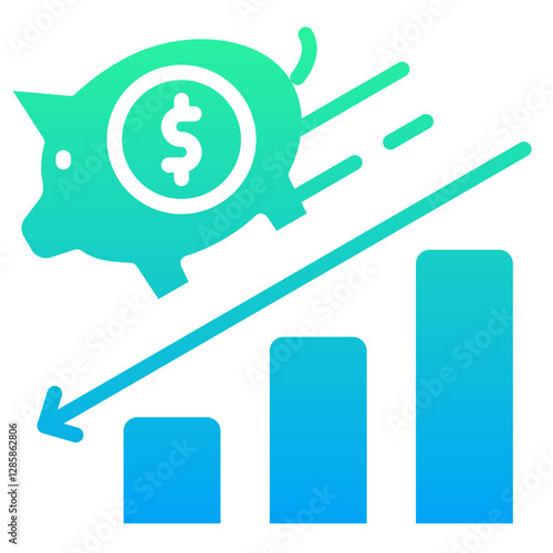 Budget Deficit Icon