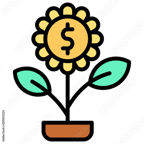 Money Growth Icon