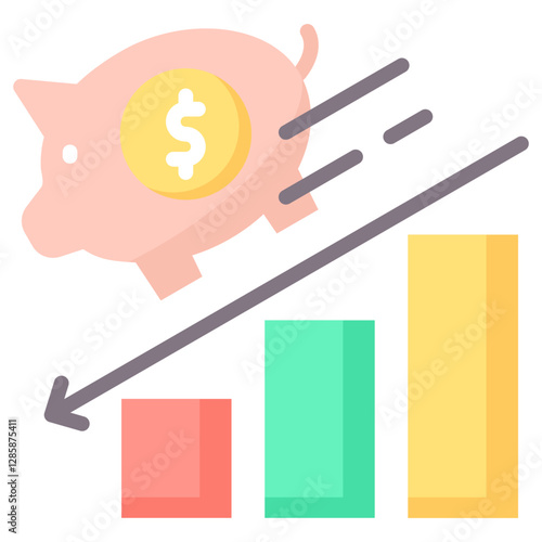 Budget Deficit Icon