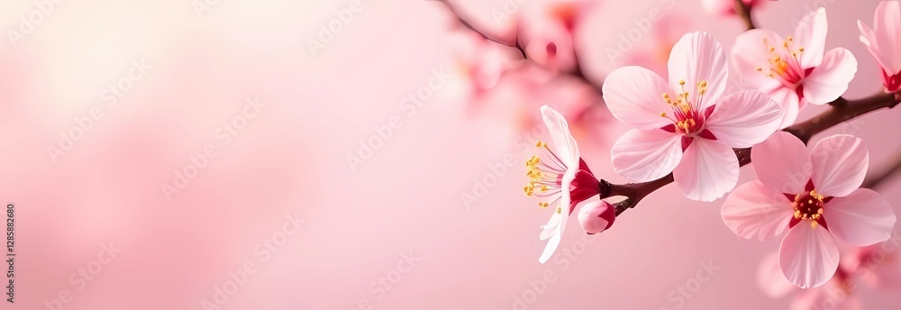 Sakura flower on pastel background. Spring Equinox, Hello Spring. Japan. Sakura flower on pastel background. Spring Equinox, Hello Spring. Japan.