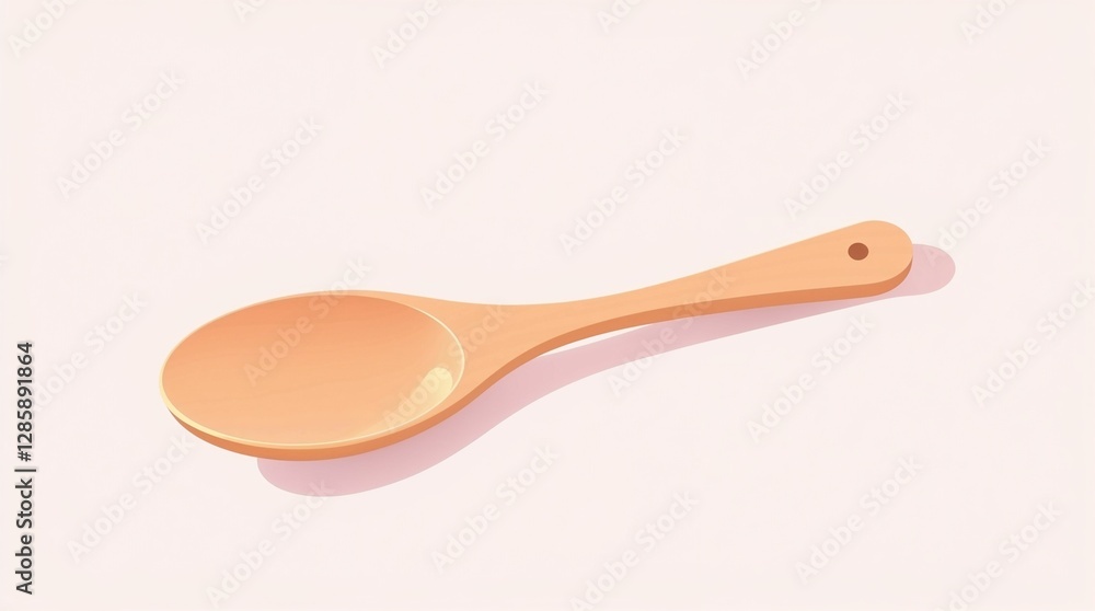 Wooden spoon on a soft pink background. kitchen utensils, labor day, cooking tools, Wooden spoon on a soft pink background. kitchen utensils, labor day, cooking tools,